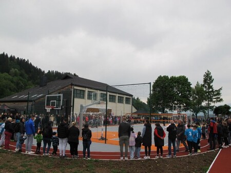 Odprtje športnega igrišča v Begunjah 7. 5. 2025